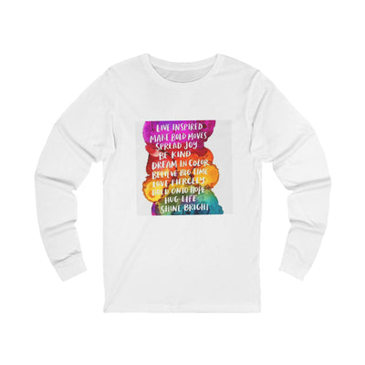 inspirational long sleeve tee
